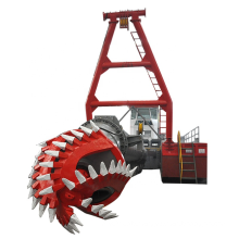 river sand gravel cutter suction dredger dredging mining equipment machine